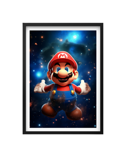 Cuadro Mario – Salto al Universo Gamer