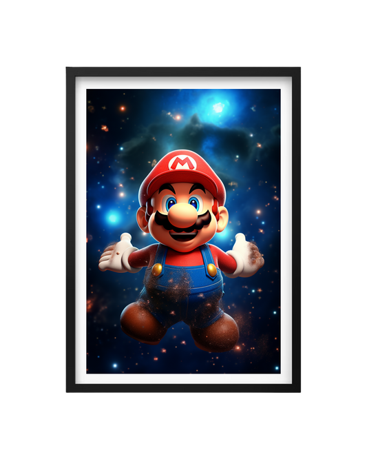 Cuadro Mario – Salto al Universo Gamer