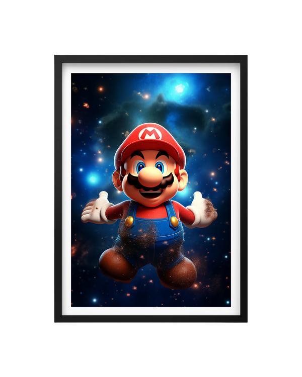Cuadro Mario – Salto al Universo Gamer