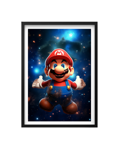 Cuadro Mario – Salto al Universo Gamer