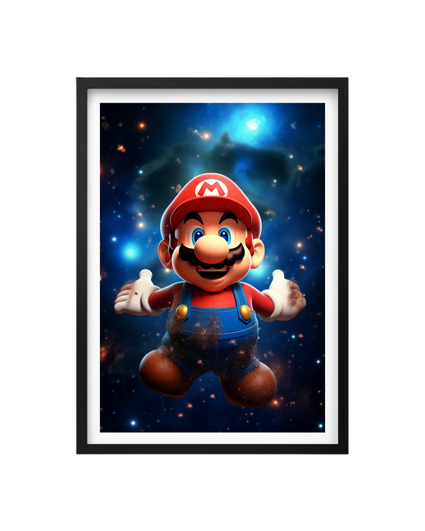 Cuadro Mario – Salto al Universo Gamer
