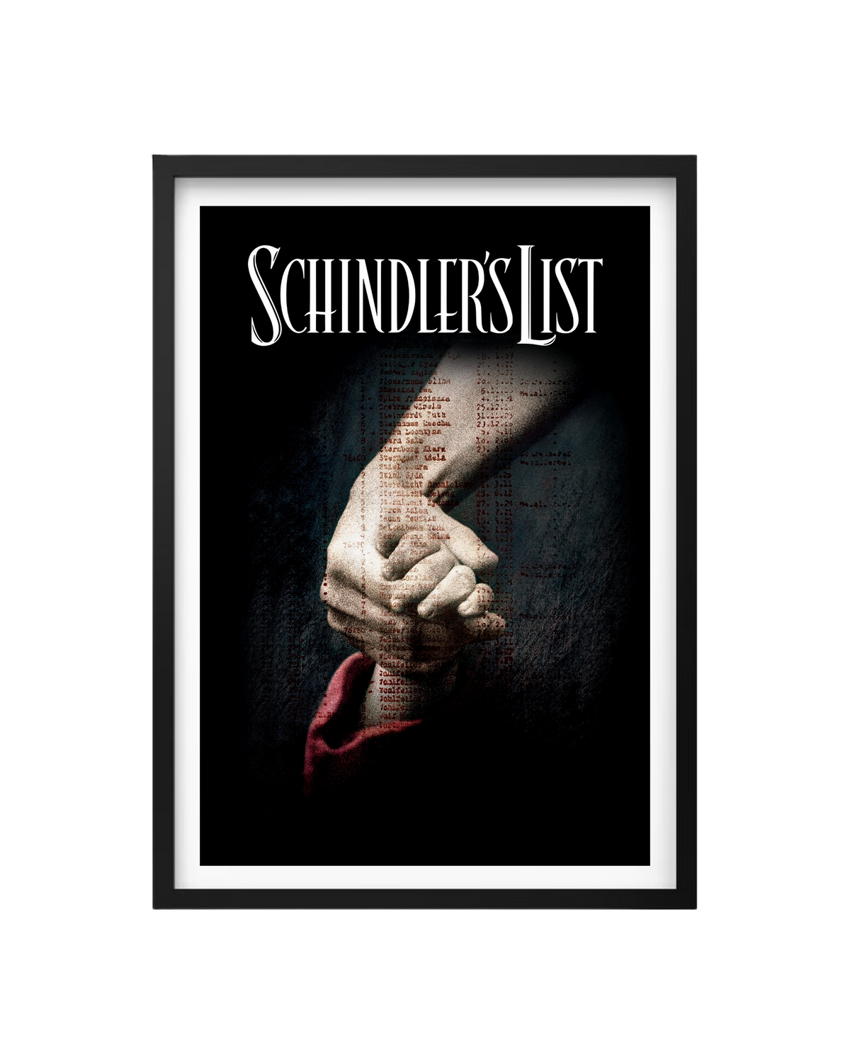 Cuadro La Lista de Schindler’s