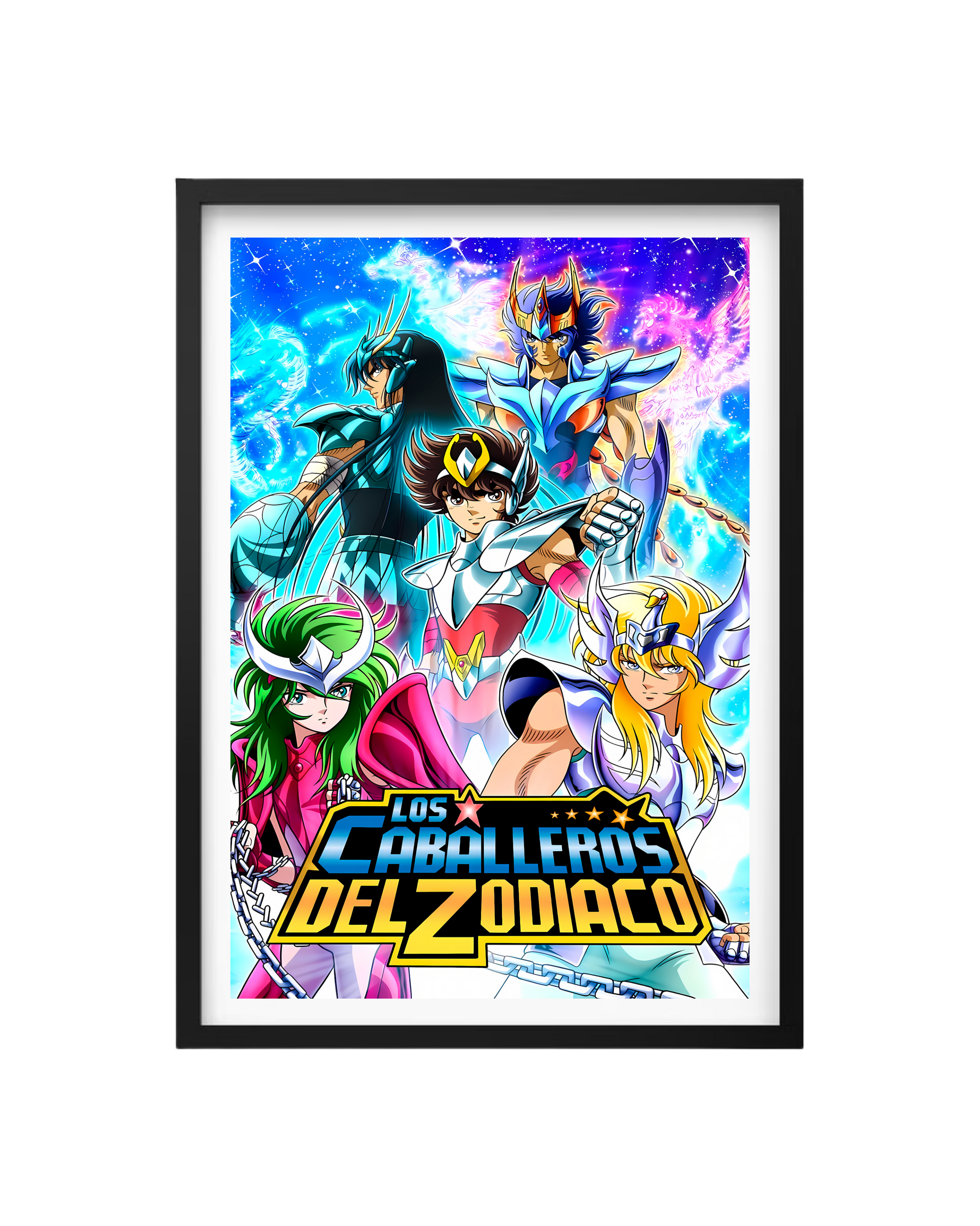 Cuadro Los Caballeros del Zodiaco - El Poder del Cosmos
