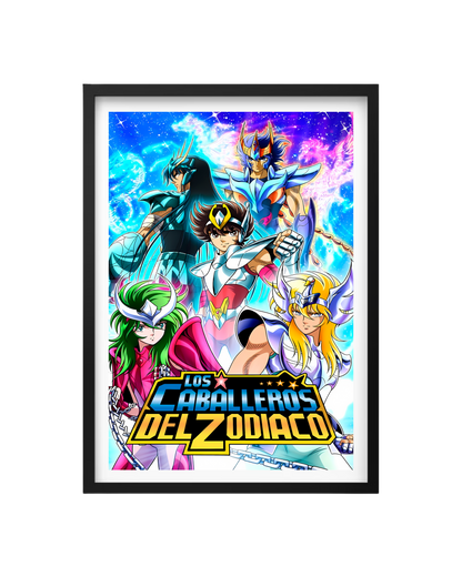 Cuadro Los Caballeros del Zodiaco - El Poder del Cosmos