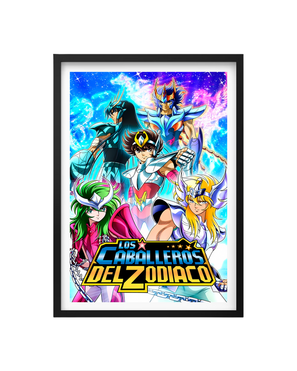 Cuadro Los Caballeros del Zodiaco - El Poder del Cosmos
