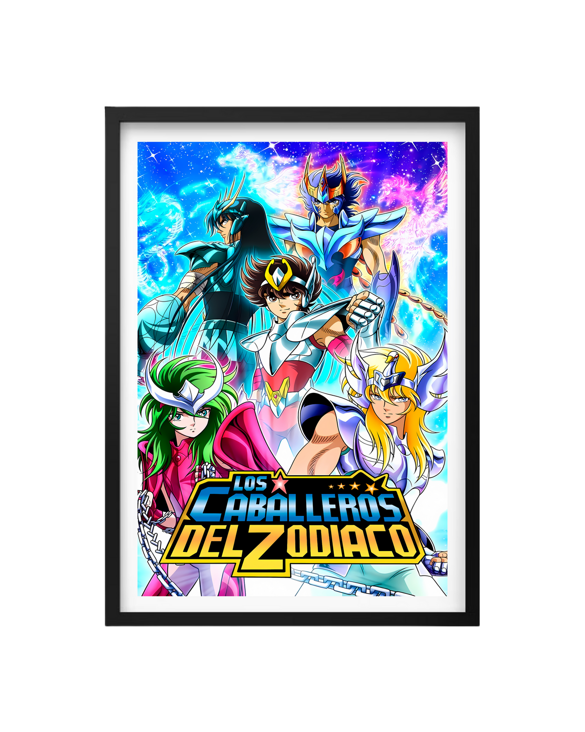 Cuadro Los Caballeros del Zodiaco - El Poder del Cosmos