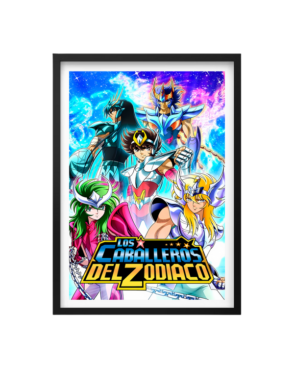 Cuadro Los Caballeros del Zodiaco - El Poder del Cosmos