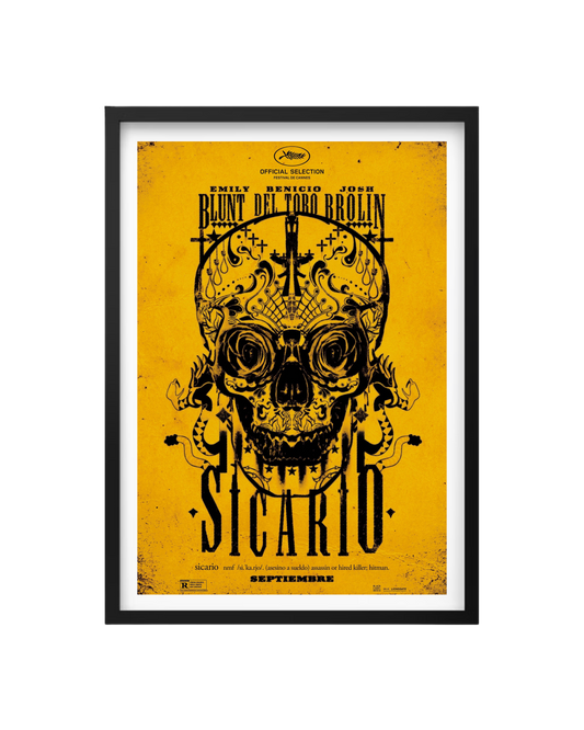 Cuadro Sicario – La Guerra No Tiene Rostro