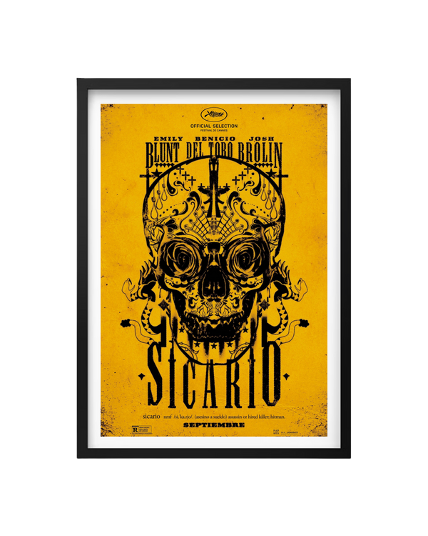 Cuadro Sicario – La Guerra No Tiene Rostro