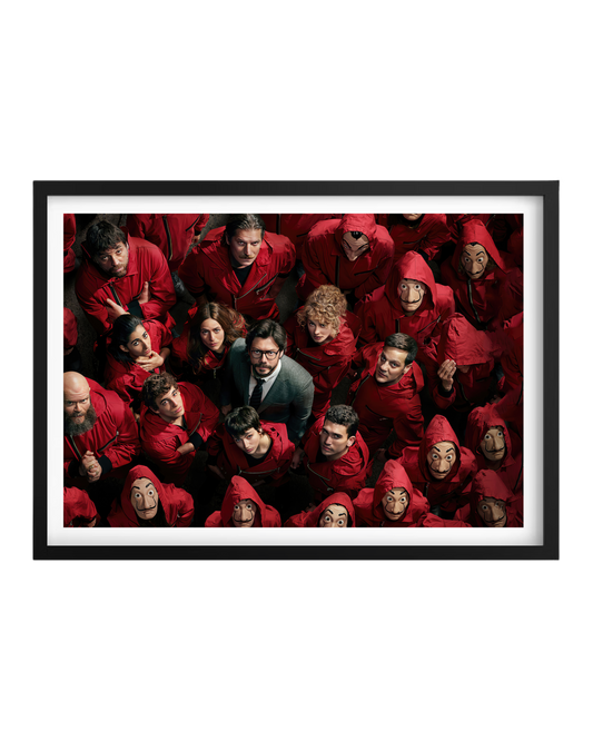 Cuadro La Casa de Papel - Bella Ciao