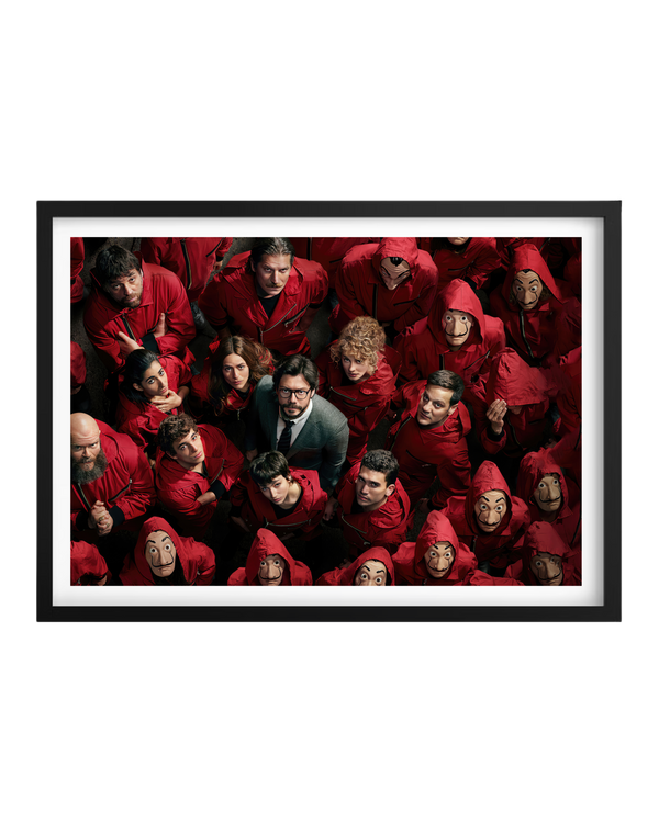Cuadro La Casa de Papel - Bella Ciao