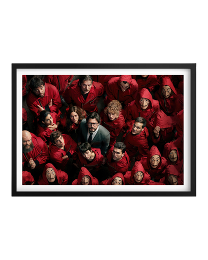 Cuadro La Casa de Papel - Bella Ciao