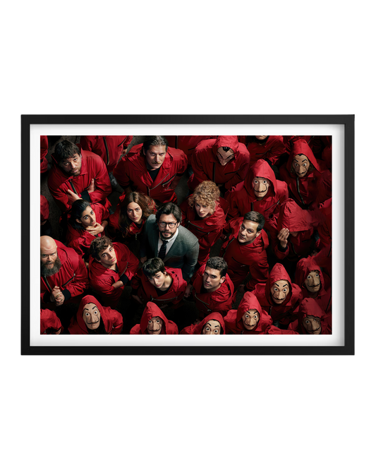 Cuadro La Casa de Papel - Bella Ciao