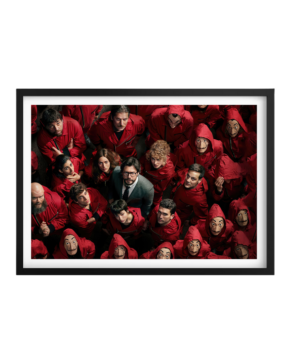 Cuadro La Casa de Papel - Bella Ciao