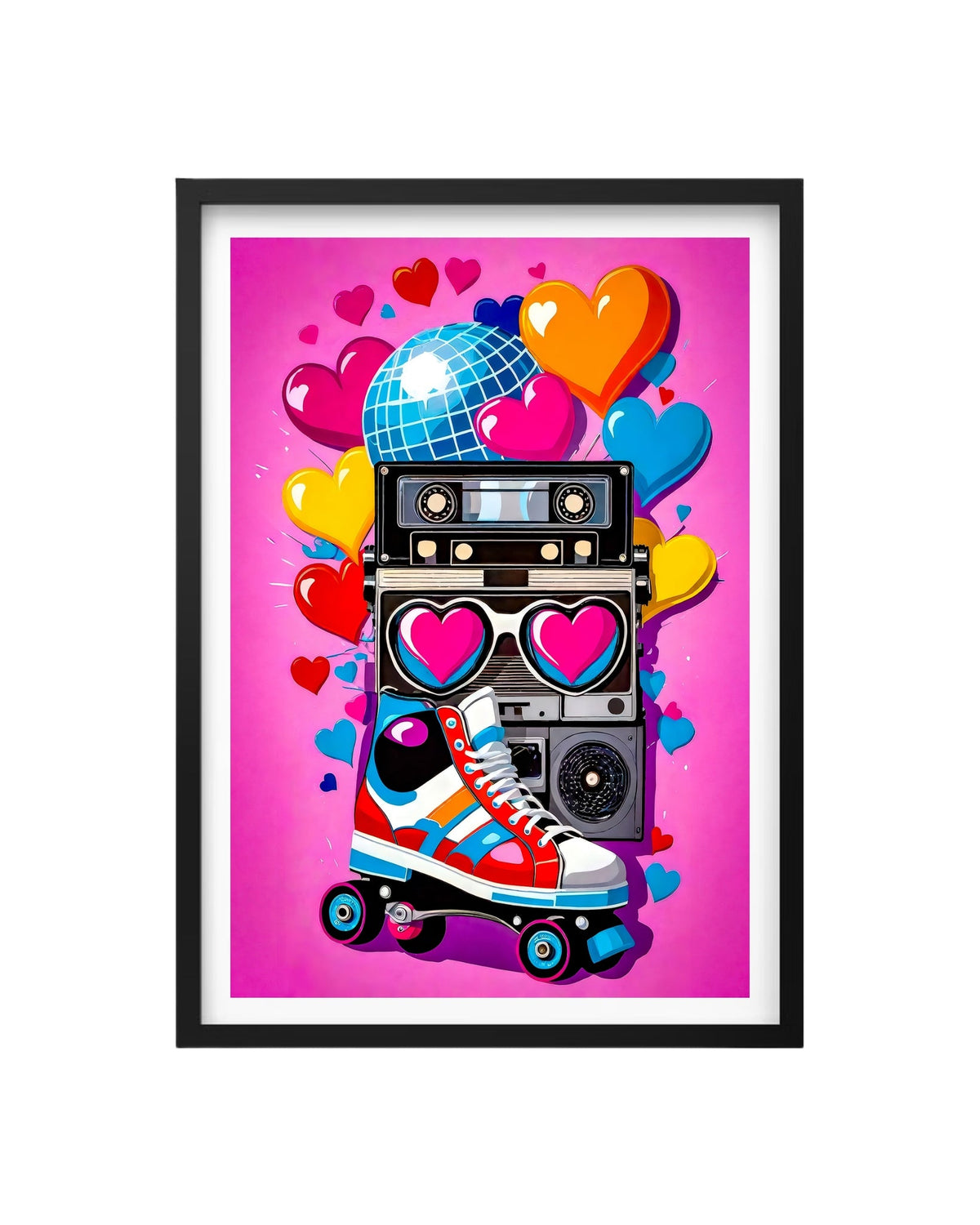 Cuadro Fiesta Retro Mix