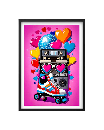 Cuadro Fiesta Retro Mix