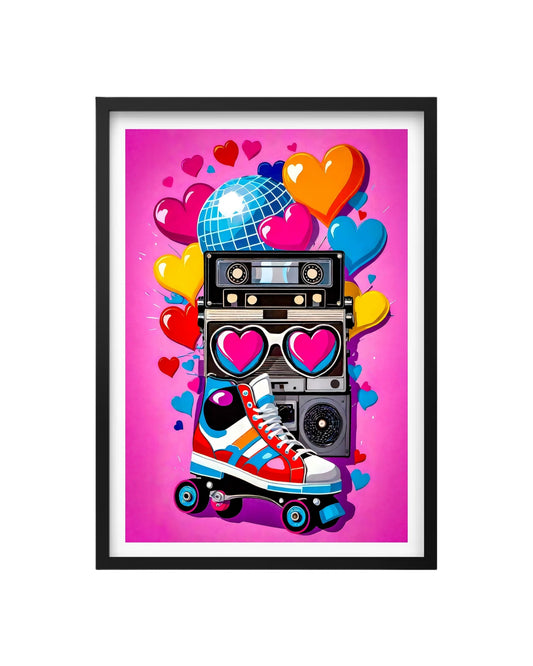 Cuadro Fiesta Retro Mix