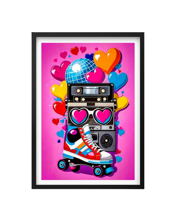 Cuadro Fiesta Retro Mix