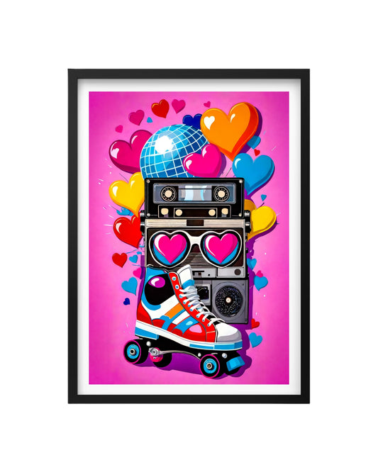 Cuadro Fiesta Retro Mix