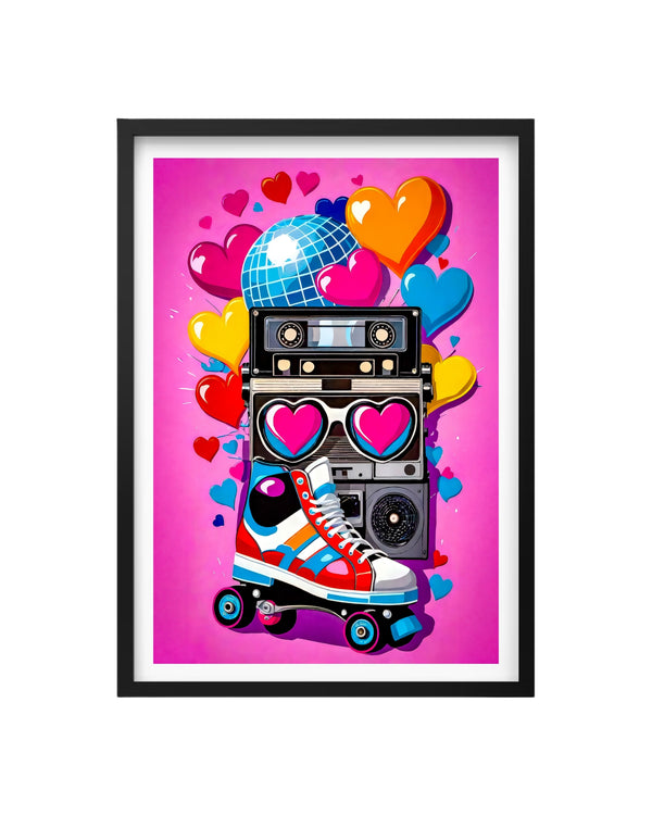 Cuadro Fiesta Retro Mix