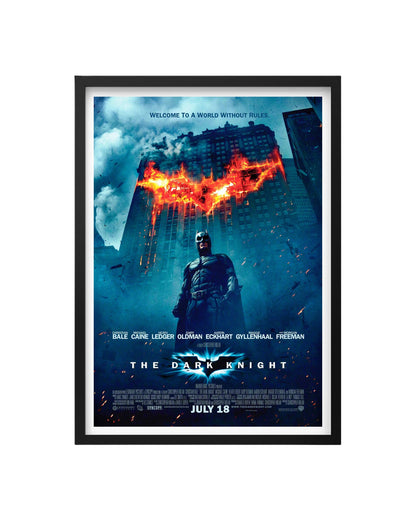 Pack Cuadros Trilogía El Caballero de la Noche – 3 Cuadros 70x50 | Batman The Dark Knight