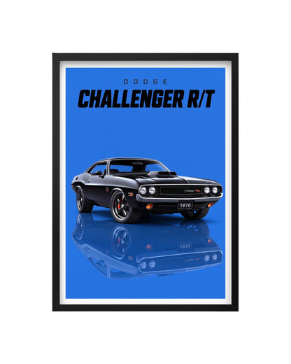 Cuadro Dodge Challenger R/T (1970)