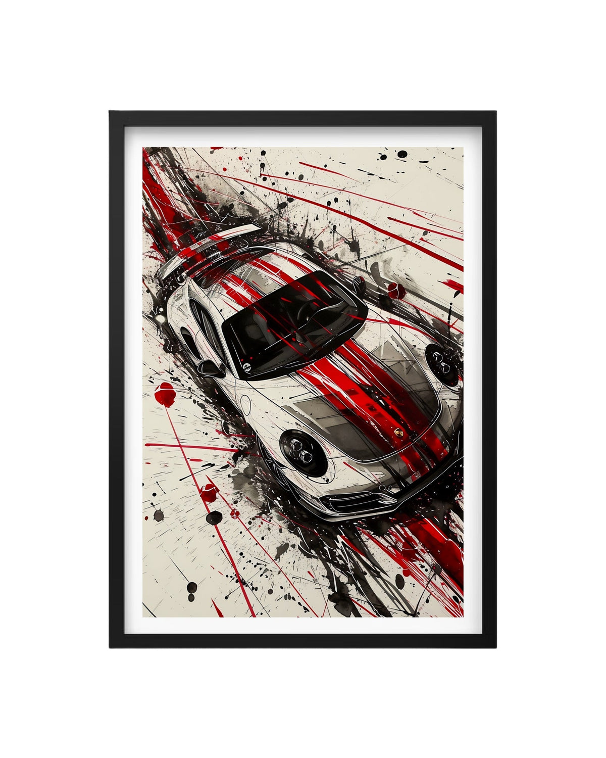 Cuadro Porsche GT - Velocidad y adrenalina