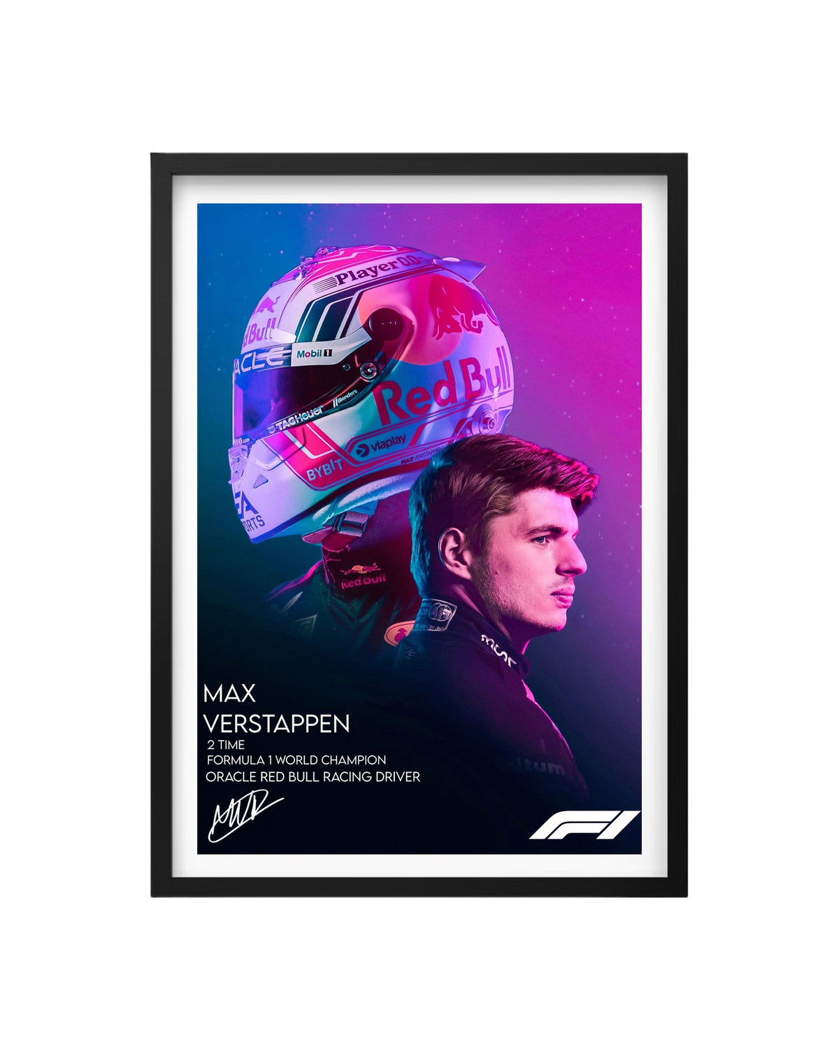 Cuadro Max Verstappen