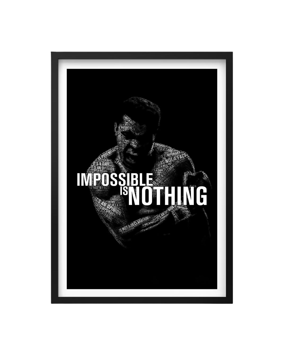 Cuadro Muhammad Ali – Impossible is Nothing