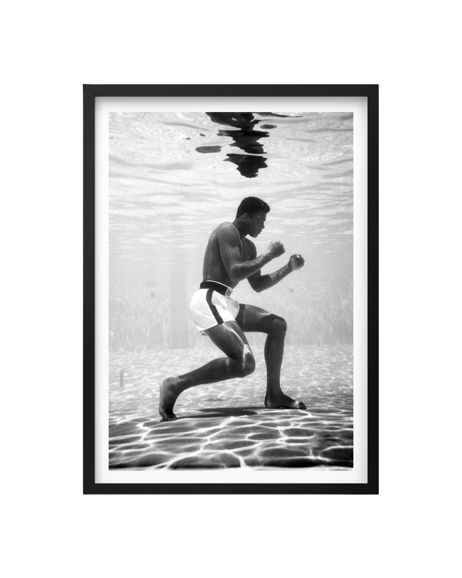 Cuadro Muhammad Ali Bajo El Agua