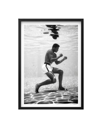 Cuadro Muhammad Ali Bajo El Agua