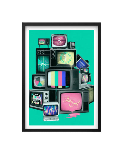 Cuadro Cuadro Retro Tv