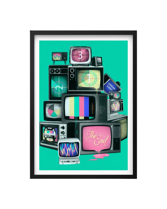 Cuadro Cuadro Retro Tv