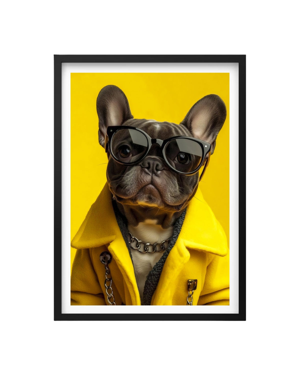 Cuadro Frenchie Dandy (Bulldog Frances) Estilo