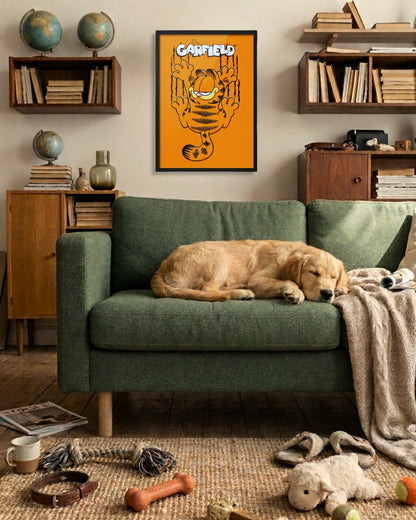 Cuadro Garfield – Comer y dormir, dormir y comer...