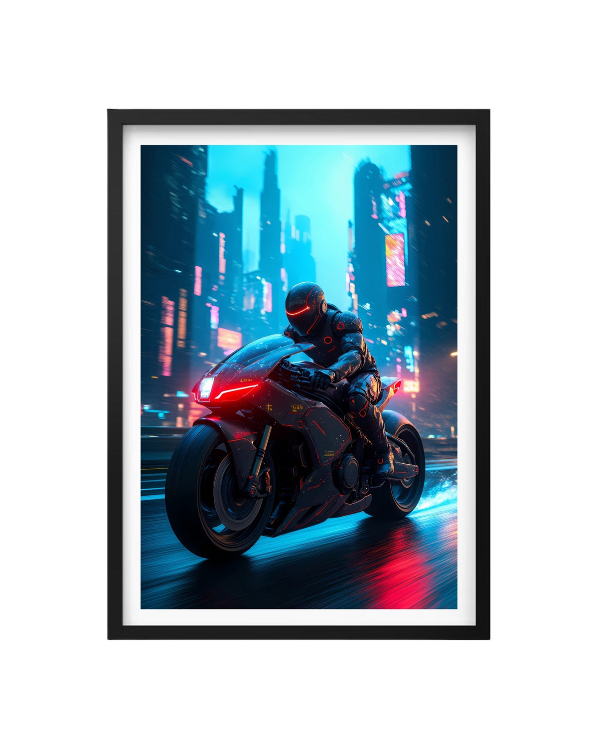 Cuadro Cyberpunk Rider
