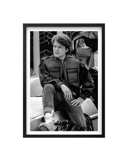 Cuadro Marty Mcfly / Volver Al Futuro