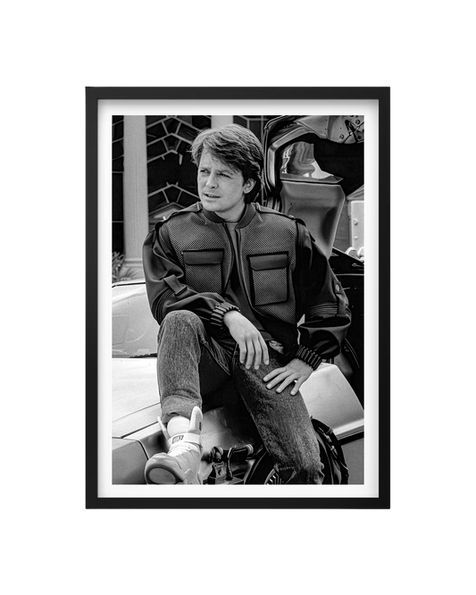 Cuadro Marty Mcfly / Volver Al Futuro