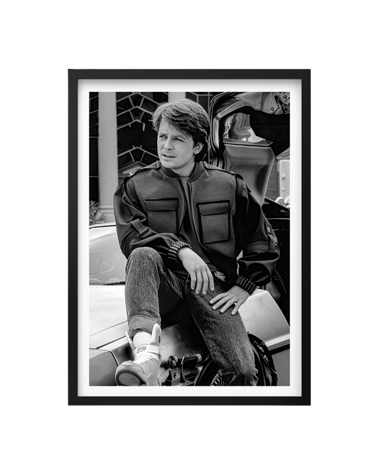 Cuadro Marty Mcfly / Volver Al Futuro