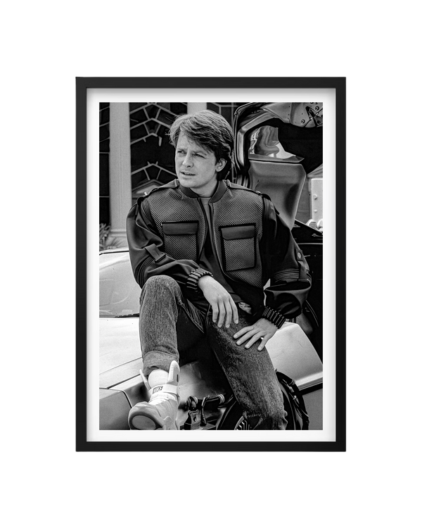 Cuadro Marty Mcfly / Volver Al Futuro
