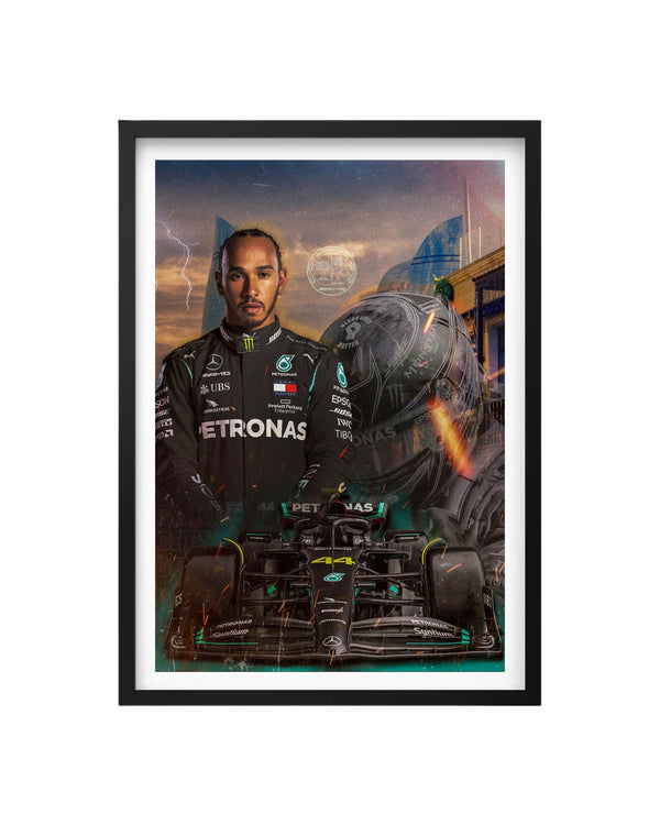 Cuadro Lewis Hamilton