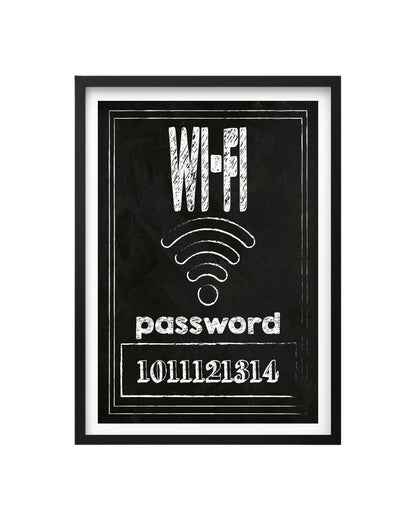 Cuadro Wi-Fi Password - La Clave de la Conexión