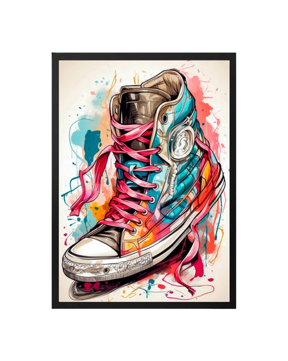 Cuadro Zapatilla Retro (Sneaker Vibe)