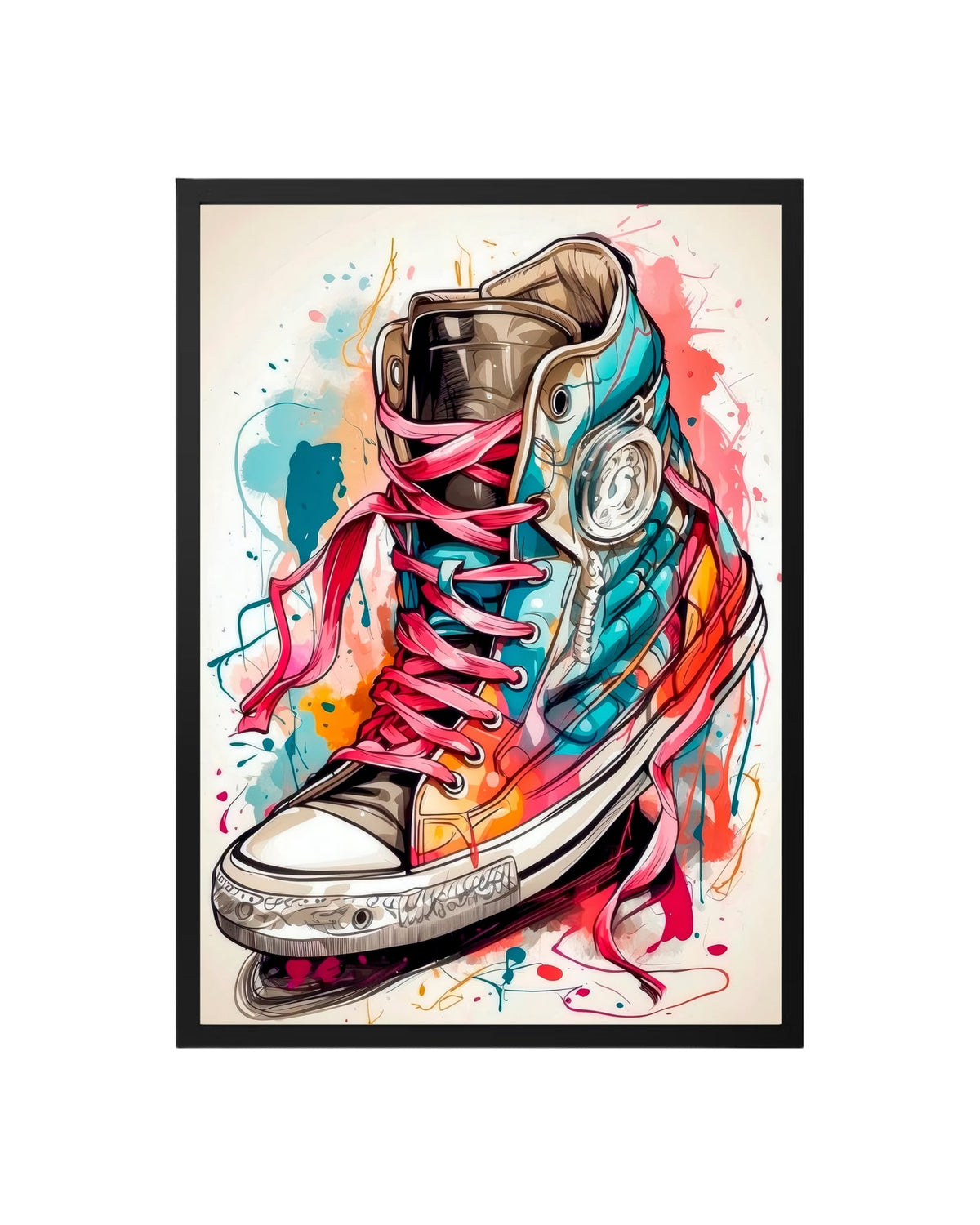 Cuadro Zapatilla Retro (Sneaker Vibe)