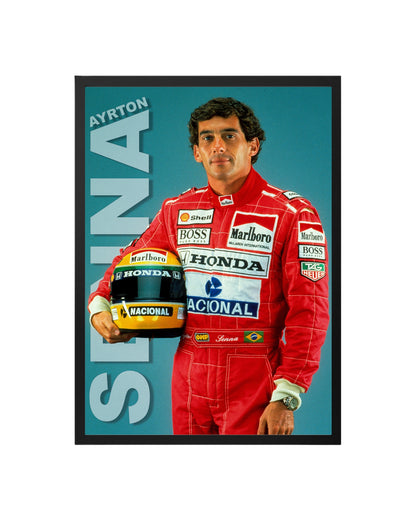 Cuadro Ayrton Senna