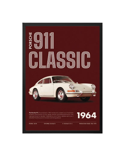 Cuadro Porsche 911 Classic