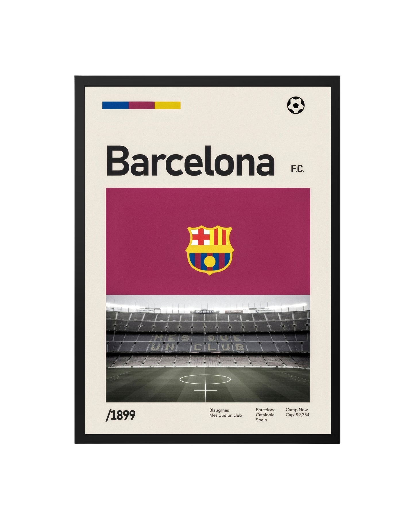 Cuadro Barcelona FC -  Estadio