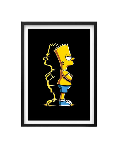 Cuadro Bart Simpson - Sombra