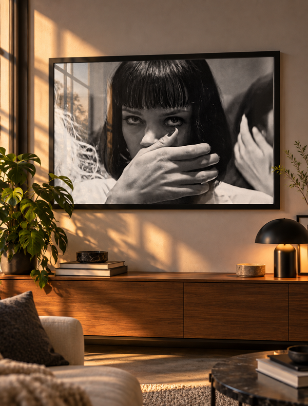 Cuadro Pulp Fiction (Mia Wallace - Primer Plano)