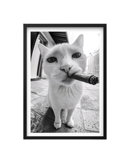Cuadro Gato Mafia
